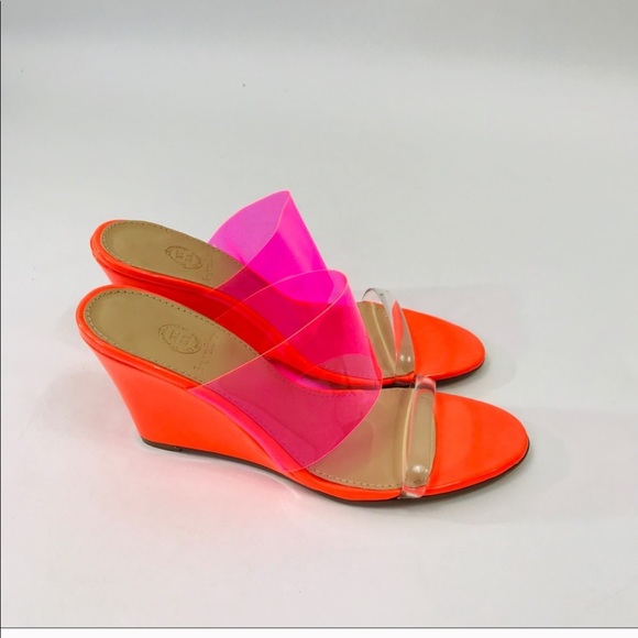 Free People Shoes - NY.L.A x Free People Miami Breeze Wedge (Barbie vibes)